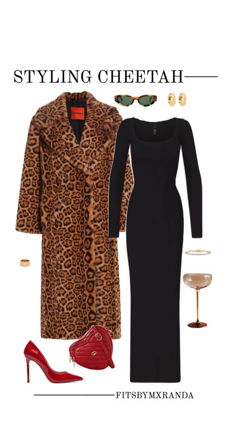 MOB WIFE OUTFIT | Outfit Curated on LTK #outfitinspo #mobwife #outfit #outfitinspiration #fashion #fashioninspo #cheetah Mafia Wife Aesthetic Outfits, Fur Coat With Dress, Mob Wife Outfit, Fur Coat Photoshoot, Fur Coat Street Style, Mafia Wives, Nyc Winter Outfits, Wife Style, Chic Winter Outfits