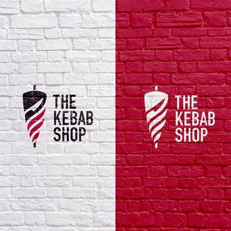 Kebab Shop, Logo Designer Graphic, Branding Identity Design, Doner Kebab, Designer Branding, Startup Logo, Logo Company, Food Branding, Logo And Branding