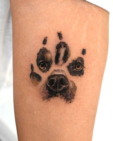 Dog And Cat Paws Tattoo, 3 Paw Print Tattoo, Pet Paw Print Tattoo Cats, Animal Paw Print Tattoo, Dog Paw Tattoo Ideas, Cat Paw Tattoo, Paw Tattoo Ideas, Paw Print Tattoo Dog, Cat Paw Print Tattoo