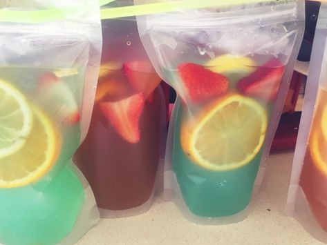 Pouch Alcohol Drinks, Alcohol Drink Pouches, Alcohol Drink Pouch Recipes, Adult Pouch Drinks Recipes, Adult Pouch Drinks, Alcoholic Pouch Drinks, Float Trip Drinks, Adult Juice Pouch Recipes, Drink Pouches Recipes