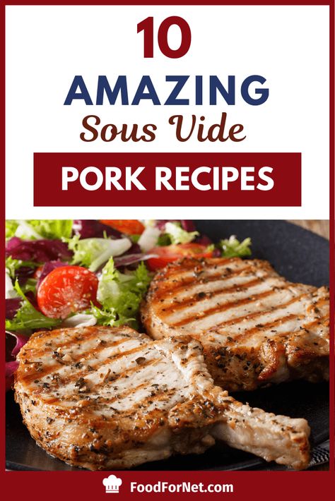 Bockwurst Recipe, Sous Vide Pork Loin, Pork Loin Marinade, Carnivore Dinner, Sous Vide Pork Chops, Sous Vide Chicken Breast, Pork Loin Ribs, Sous Vide Pork, Pork Sirloin