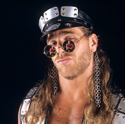 Through his glasses Tattoo Ideas Wrestling, Wwe Shawn Michaels, Wwe Facts, Jesse Ventura, The Heartbreak Kid, 100 Faces, Wrestling Posters, Stephanie Mcmahon, Shawn Michaels