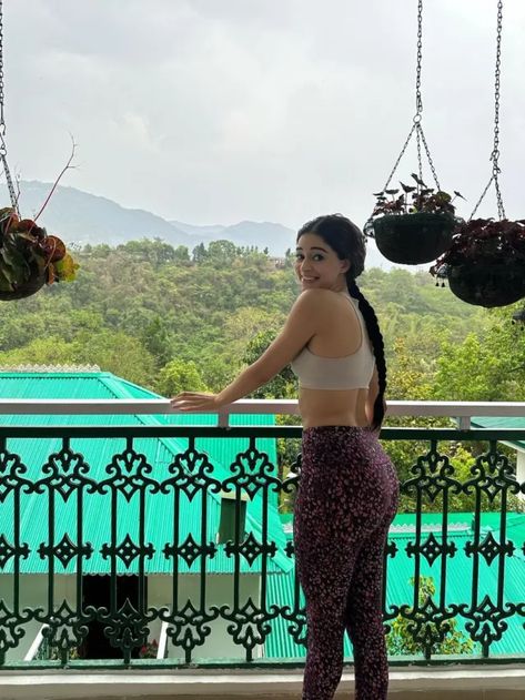 Ananya Panday’s Mesmerizing Dehradun Trip! Human Knee, Relaxing Backyard, Ananya Pandey, Ananya Panday, Neon Bikinis, Dehradun, Selfie Time, Beautiful Women Over 40, Bollywood Girls