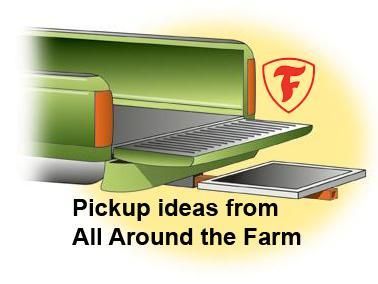 Here are 9 ideas for your pickup truck, from All Around the Farm. Truck Toolbox Ideas, Truck Toolbox Organization, Toolbox Organization, Garage Organization Tips, Truck Tool Box, Fifth Wheel Trailers, Gooseneck Trailer, Riding Mowers, Oil Pipe