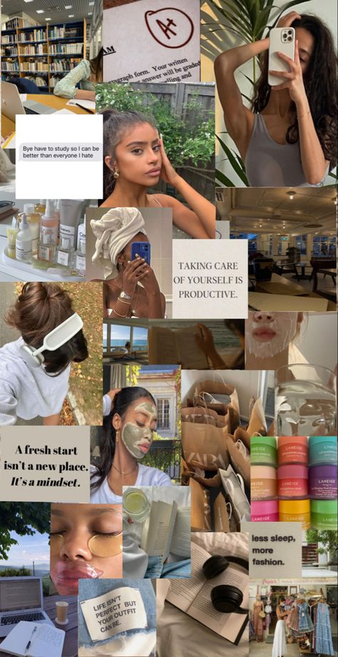 Brown Girl Vision Board, Vision Board Brown Girl, Good Grades Aesthetic Vision Board, Vision Board Good Grades, Good Grades Vision Board, Quiet Era, Brown Girl Aesthetic, Studying Fashion, Vibe Board