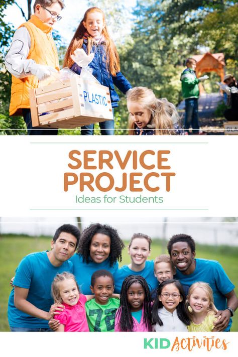 Service Learning Projects For Elementary, Community Service Projects For Kids, Projects For Middle Schoolers, Projects For High School Students, Diy Water Table, Service Learning Projects, Service Projects For Kids, Community Service Ideas, Community Service Projects