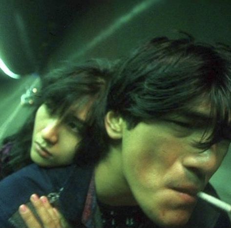 Wong Kar Wai Couple, Happy Together Wong Kar Wai Aesthetic, Fallen Angels Wong Kar Wai Aesthetic, Movie Screenshots Cinematography, Wong Kar Wai Header, Fallen Angels 1995, Uk Icon, Angel 11, Fallen Angels Gif 1995