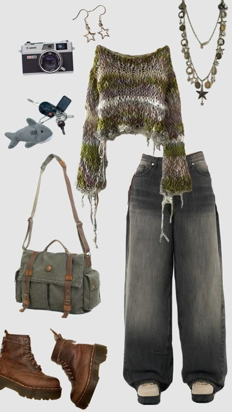 #vintage #fashion #outfit #cottagecore #aesthetic #inspo #grunge Cute Hippie Outfits, Cottagecore Aesthetic Fashion, Aesthetic Outfits Vintage, Mommy Outfits, Earthy Outfits, Cottagecore Aesthetic, Swaggy Outfits, Hippie Outfits, Fashion Outfit