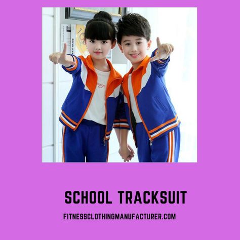 Buy school stylish tracksuit and other workout apparel from our latest collectionfrom Fitness Clothing Manufacturer at fair and reasonable prices. Order online now decorate your wardrobe with these treandy and stylish tracksuit garments. #schooltracksuitmanufacturer #schooltracksuitsupplier #wholesalefitnessclothing #wholesalefitnesswear #sportsclothesmanufacturer #workoutclotheswholesale #customfitnessapparelwholesale School Tracksuit, Top School, School Tops, Clothing Manufacturer, Fitness Clothing, Bulk Order, Wholesale Clothing, Workout Wear, Custom Fit