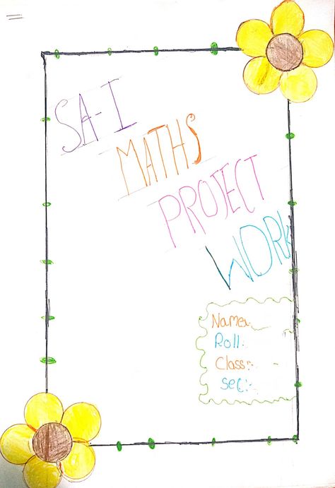 In a4 sheet A4 Sheet Design For Project, Boder Degin For Project On A4 Sheet, Side Ideas, A4 Sheet, Math Projects, A4 Size, Border Design, Projects To Try, Design