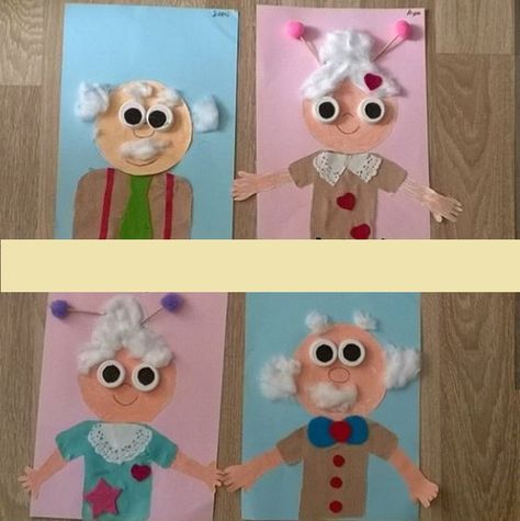 Grandpa Crafts For Kids, Grandparents Crafts For Kids, Grandparents Day Art For Kids, Grandparents Arts And Crafts Kids, Grandparents Day Gifts From Kids, Grandparents Art For Kids, Grandparents Day School Activities, Card For Grandparents From Kids, Grandparents Day Crafts For Preschoolers Cute Ideas