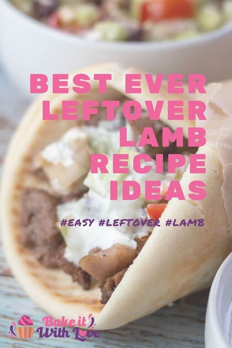 Tasty leftover lamb recipes collection like this perfect lamb gyros served with tzatziki and Greek salad. Leg Of Lamb Leftover Recipes, Leftover Lamb Chops, Lamb Sausage Recipes Dinners, Leftover Leg Of Lamb, Leftover Gyro Meat Recipes, Leftover Lamb Chops Recipe, Lamb Leftover Recipes, Leftover Lamb Roast Recipes, Diced Lamb Recipes