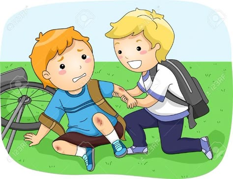 Helping Others Pictures Cartoon, Respect Pictures Kids, Respect Pictures, Helping Each Other, Friends Clipart, Picture Prompts, Bible Stories For Kids, Friend Cartoon, Easy Learning