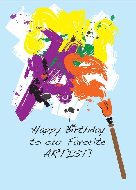 Birthday Wishes Greeting Cards, Thanks Greetings, Artist Birthday, Birthday Wishes Greetings, Happy Birthday Wishes Cards, Birthday Wishes Cards, Happy Birthday To Us, Free Ecards, Birthday Happy