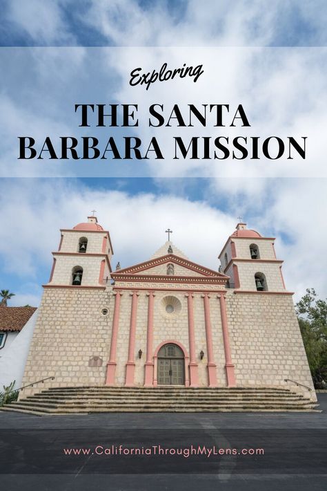 Mission Santa Barbara is second only to San Juan Capistrano in beauty and popularity for the California Missions. It was the tenth mission established by the Spanish Franciscans and it was planned to be established by Father Serra but he passed away before he was able to. Father Lasuen ended up founding it in 1786. #california #travel #santabarbaramission Santa Barbara Mission, Mission Projects, California Missions, San Juan Capistrano, Us Destinations, Trending Products, United States Travel, California Travel, Travel Advice