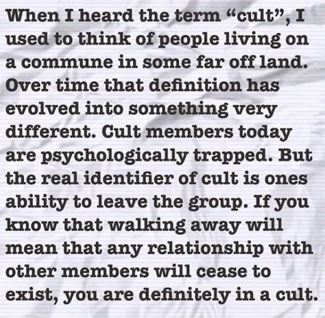 Quotes About Cults, Cult Quotes, Cult Quote, Ex Jw, Atheist Quotes, Jehovah Witness, Jehovah's Witnesses, Mental And Emotional Health, Self Compassion