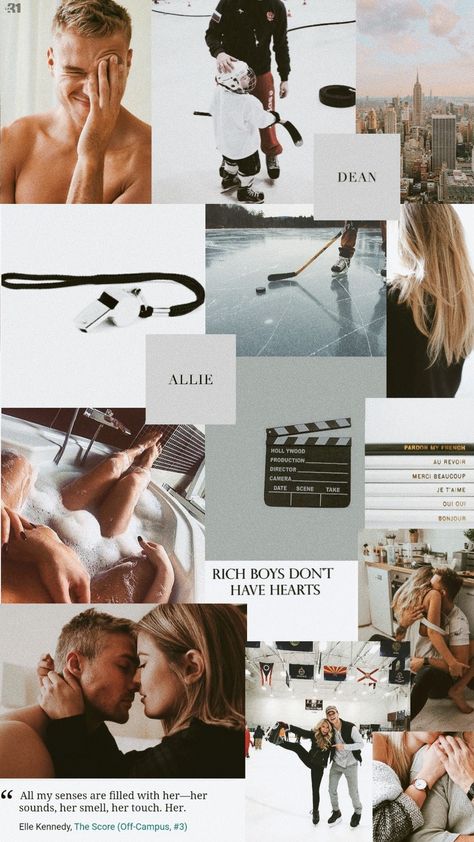 The Score Dean And Allie, Dean And Allie Aesthetic, Allie And Dean The Score, Dean And Allie The Score, Allie And Dean, Romance Novels Quotes, Campus Aesthetic, Novels Quotes, Books Romance Novels