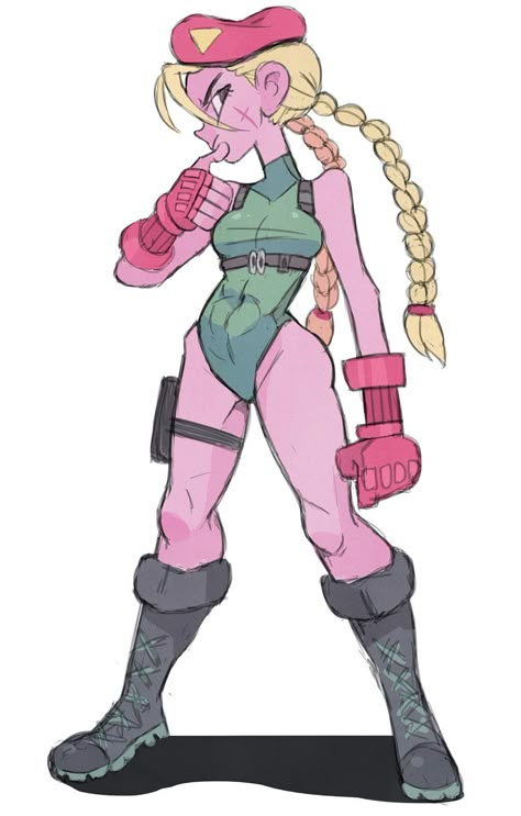 Stylized Art Character Design, Fighter Character Design, Matthieu Cousin, Cammy Street Fighter, Street Fighter Characters, Comics Illustration, Fighter Girl, Capcom Art, Street Fighter Art