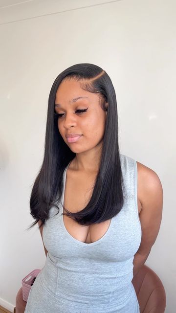 Spikes Hair, Wig Tutorials, Straight Weave Hairstyles, Sew In Hairstyles, Quick Weave Hairstyles, Dope Hairstyles, Ombre Hair Color, Sleek Ponytail, Front Lace Wigs Human Hair