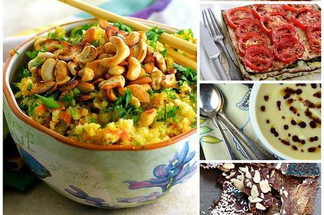 18 Amazing Vegetarian Dishes That Will Make You Wanna Keep Passover Conscious Eating, Gefilte Fish, Clean Food Recipes, Chocolate Zucchini Muffins, Cauliflower Fried, Cauliflower Fried Rice, Passover Seder, Zucchini Muffins, Jewish Food