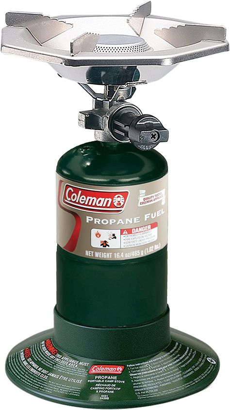 Coleman Gas Stove | Portable Bottletop Propane Camp Stove with Adjustable Burner Propane Camp Stove, Best Camping Stove, Coleman Camping Stove, Propane Cylinder, Coleman Lantern, Camp Stove, New Stove, Propane Stove, Portable Stove