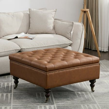 Diy tufted ottoman