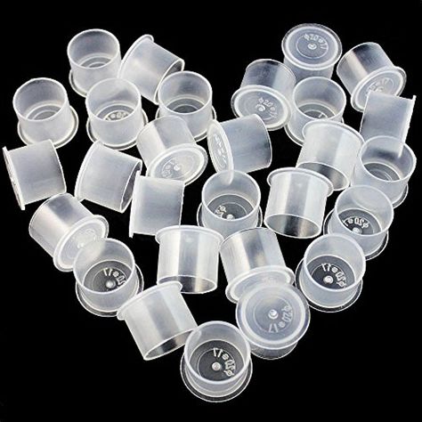 Base Tattoo, Tattooing Supplies, Cup Tattoo, Tattoo Cream, Makeup Containers, Healing Tattoo, Tattoo Equipment, Tattoo Needles, Tattoo Kits