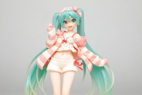 Miku Pajamas, Hatsune Miku Collection, Miku Collection, Figure Room, Room Wear, Pajama Outfit, Pajama Outfits, Anime Collectibles, Smart Art