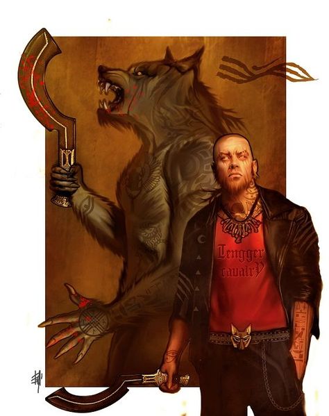 Werewolf The Apocalypse, Werewolf Hunter, Wolf World, Vampire Masquerade, Apocalypse Art, Modern Magic, Cyberpunk Anime, Werewolf Art, Canine Art