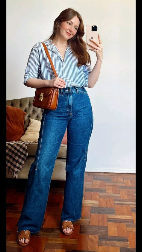 Celana Jins Wanita, Professor Outfits, Modern Western Fashion, Amazon Outfit Ideas, Outfit Ideas Amazon, Western Wear Outfits, Amazon Fashion Finds, Office Casual Outfit, Casual College Outfits