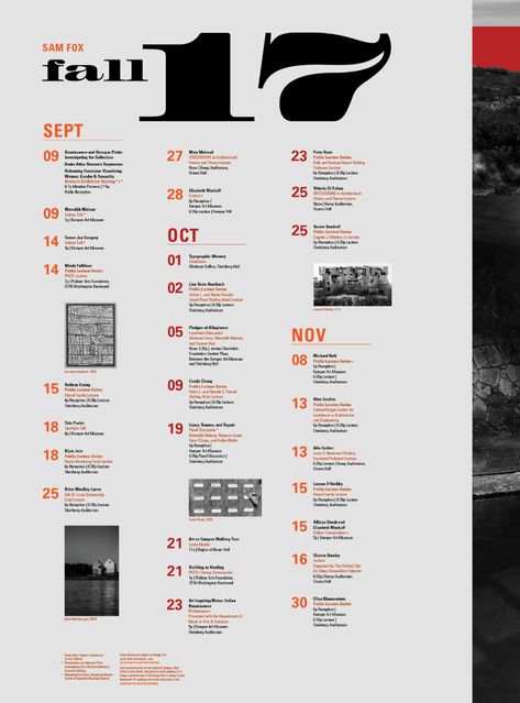 Events Calendar Design, Calendar Poster Design, Graphic Design Magazine, Mises En Page Design Graphique, 2017 Calendar, Calendar Layout, Calendar Poster, Wall Calendars, Printable Calendar Template