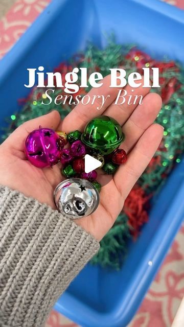 Megan Morris on Instagram: "Let’s make a Jingle Bell sensory bin! 🔔🧲

Kids will love exploring magnets and sounds with this sensory bin! Throw in shredded paper, jingle bells, and fine motor tools to make a fun and magical sensory experience perfect for the holiday season. Grab my favorite magnetic wands from @lakeshorelearning and tweezers from @learningresources. 

Give it a try and let me know how it goes! 🔔

Details:
Jingle bells - @amazon
Shredded paper - @dollartreeclassrooms & @targetteachers 
Magnetic wands - @lakeshorelearning 
Tweezers - @learningresources 
Sand and Water table - @lakeshorelearning

.
.
.
.
#upandawayinprek #iteach #iteachtoo #iteachprek #iteachpreschool #iteachk #iteachfirst #iteachkindergarten #iteachkinder #iteachsecond #iteachthird #iteachfourth #iteach456 Jingle Bell Sensory Bin, Christmas Sensory Activities Preschool, Morning Centers, Christmas Sensory Bin, December Lesson Plans, Ece Activities, December Preschool, Sensory Activities For Preschoolers, December Lessons