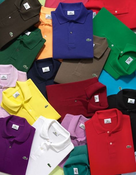 Lacoste Clothing, डिजाइनर कपड़े, Polo Shirt Outfits, Polo Lacoste, Lacoste Shirt, Lacoste Polo Shirts, Lacoste Polo, Mens Casual Dress Outfits, Fashion Suits For Men