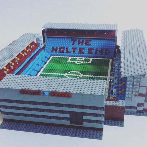 Villa Park in LEGO Aston Villa Fc, Villa Project, Jack Grealish, Villa Park, Best Club, Aston Villa, West Midlands, Reception Ideas, Nice Things