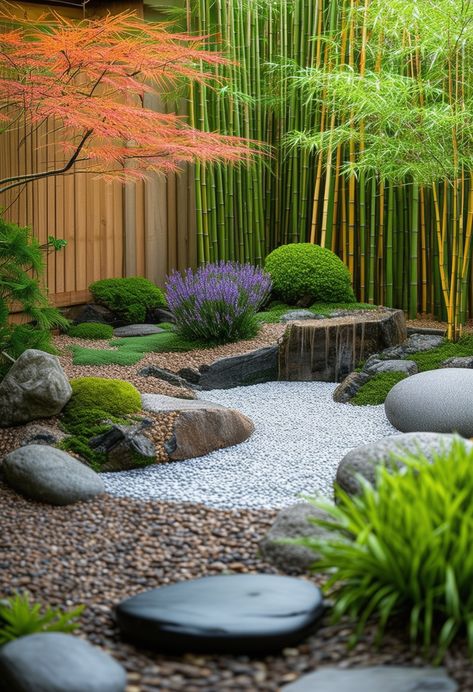 Imagine stepping out into your backyard and⁤ being greeted by a serene oasis of peace and tranquilit Japanese Garden Landscape, Zen Garden Design, Japanese Zen Garden, Zen Gardens, Front Garden Design, Japanese Garden Design, Front Yard Garden Design, Dry Garden, Rock Garden Landscaping