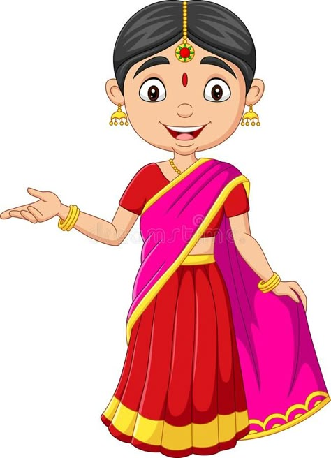 Circus Characters, Girl Cartoon Characters, Africa Art, Indian Woman, International Day, Art Drawings For Kids, Cartoon Images, Art Icon, Traditional Clothes