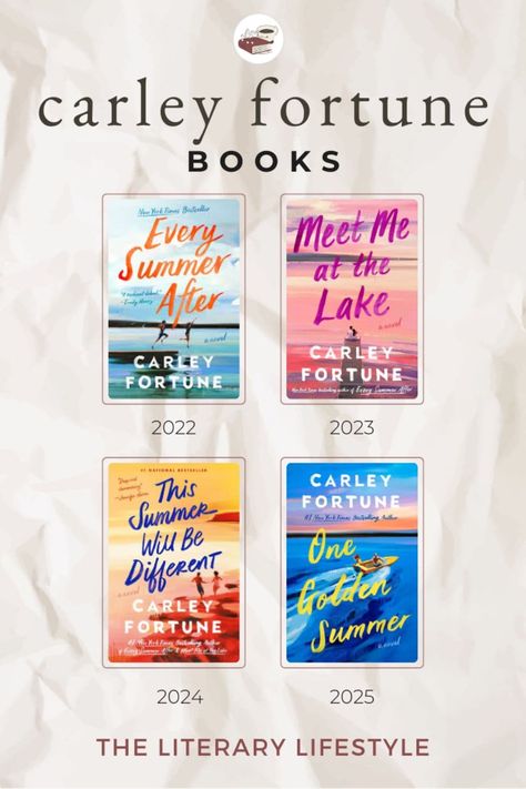 Carley Fortune Books in Order: Full Guide to Summer Romance Carly Fortune Books, Carley Fortune Books, Fast Paced Romance Books, Grumpy Sunshine Romance Books, Carley Fortune, Beach Romance Books, Adult Romance Novels, How To Read More, Spicy Books