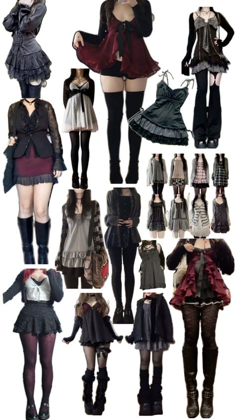 Diabolik Lovers Outfits, Casual Goth Aesthetic Outfit, Emo Date Night Outfit, Skull Cutout Shirt Diy, January Outfits Aesthetic, Alternative Style Aesthetic, Beldam Aesthetic, Casual Spooky Outfits, Astrologist Outfit