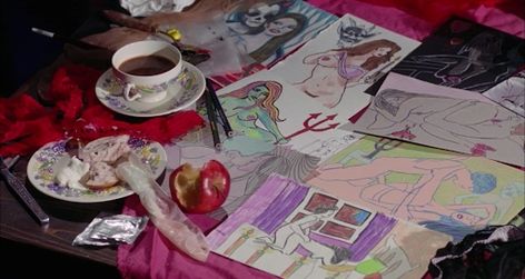 The Love Witch Movie, The Love Witch, Painting Table, Witch Painting, Witch Drawing, Witch Core, Twilight Photos, Sabrina Spellman, Witch House