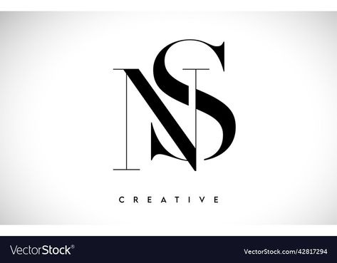 Ns Logo Design Letters, Ns Logo Design, Ns Logo, Catering Logo, Medical Tattoo, Iphone Dynamic Wallpaper, Logo Design Set, Graphic Design Tutorials Learning, Artist Logo