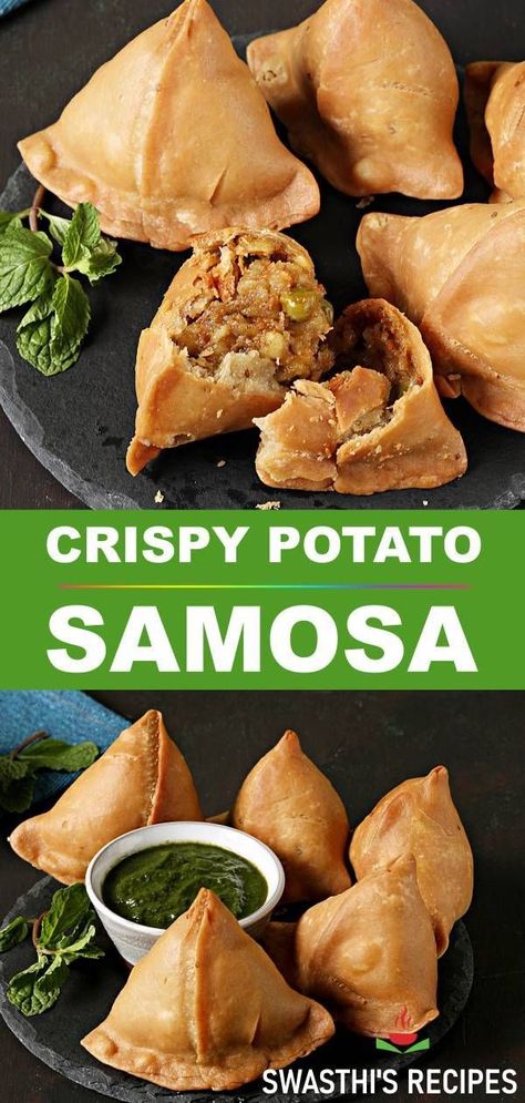 Indian Samosa Recipe Potatoes, Homemade Samoas Indian, Potato Samosa Recipe Easy, Samosa Stuffing Recipe, Vegan Samosa Recipe, Samosa Recipe Indian Potato, Meat Samosa Recipe, Veg Samosa Recipe, Samboosa Recipe