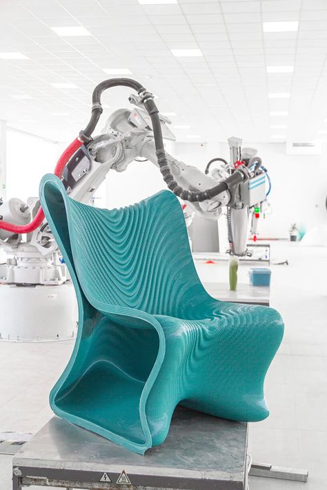 3d Printed Chair, Printed Armchair, 3d Print Furniture, Arch Furniture, 3d Printed Furniture, Parametric Furniture, Printed Furniture, 3d Printed Art, Sustainable Ideas