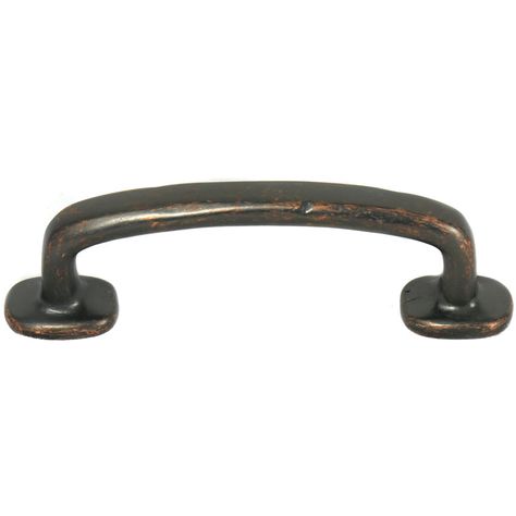 MNG Hardware Riverstone 5" Center to Center Bar/Handle Pull & Reviews | Wayfair Rustic Cabinet Hardware, Reclaimed Wood Vanity, Copper Hardware, Pull Cabinet, Copper Bar, Copper Handles, Cabinet Accessories, Cup Pulls, Drawer Hardware