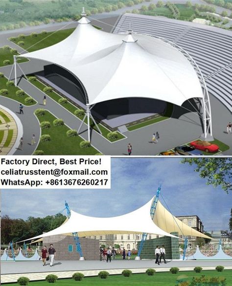 Tensile Membrane Structures, Ptfe Architecture, Resort Hotel Room, Tent Resort, Sand Martin, Tensile Membrane, Landscape Building, Restaurant Exterior Design, Conceptual Model Architecture