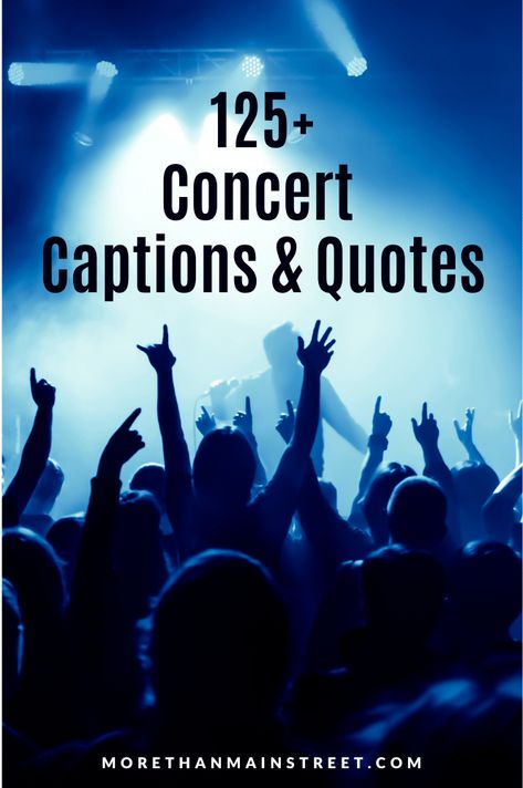 Can't think of a good Insta caption for your fave concert? Check out our huge collection of concert Instagram captions and quotes. Concert captions ideas | concert captions short | concert captions funny | concert captions country | concert captions for Instagram | concert quotes | concert quotes for Instagram | concert captions for Instagram stories | concert captions for instagram | IG captions | Insta captions | social media captions | music captions | festival captions Concert Buddy Quote, Concert Photo Dump Captions, Funny Concert Signs Ideas, Quotes About Concerts, Caption For Concert Pictures, Country Concert Quotes, Concert Quotes Instagram, Concert Insta Captions, Concert Ig Captions