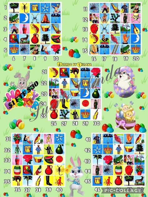 Loteria Boards, Loteria Cards, Free Cards, Bingo, Sprinkles, Collage, Pins, Quick Saves