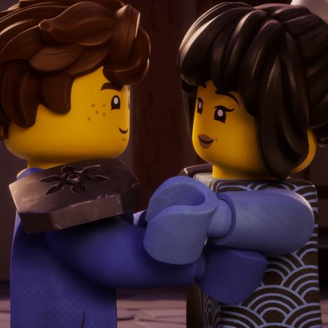 Ninjago: Dragons Rising S2E14 - Inside the Maze | tag(s): jay, nya, ninjago icon, ninjago pfp Lego Ninjago Nya And Jay, Jay Nya Ninjago, Ninjago Profile Picture, Jay Ninjago Icons, Jay And Nya Ninjago, Nya X Jay, Jay X Nya, Lego Ninjago Characters, Jay Ninjago Pfp