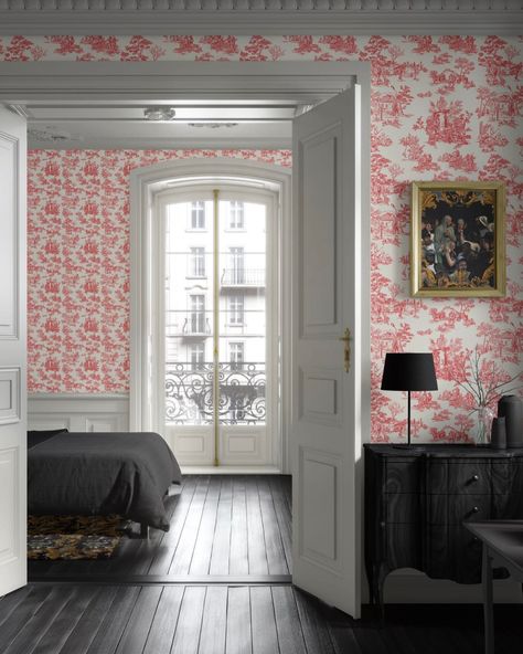 You could never have too much XAWD wallpaper 😉 Which of our designs do you spot? 👀 Visit xawd.shop for more! #xawd #xawdshop #xawdfurniture #xawdwallpaper #furnituredesign #wallpaperdesign Pink Victorian Wallpaper, Wall Decor Colorful, Pink Floral Wallpaper, Yellow Furniture, Colorful Cottage, Swiss Coffee, Pink Victorian, Toile Wallpaper, Vintage Whimsical