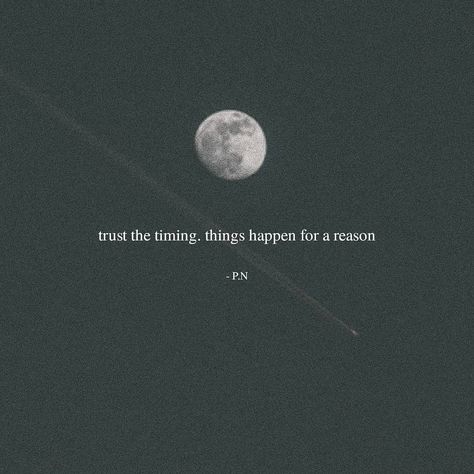 Thing Happen For A Reason Quotes, Timing Quotes, Things Happen For A Reason, Quotes For Instagram Captions, Reason Quotes, Have Faith In God, Trust The Timing, Uncommon Words, Quotes For Instagram