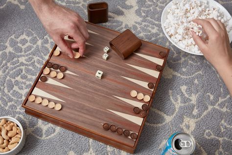 In this brief exploration of the five basic Backgammon strategies, you will learn how to use them when playing the game. Board Game Diy, Dice Table, Games For Two People, Home School Curriculum, Board Games Diy, Backgammon Game, Game Diy, Checkers Game, Backgammon Board